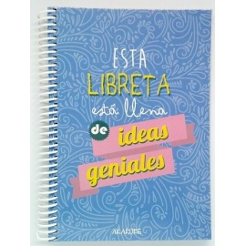 Libreta A5 "Esta Libreta Está Llena De Ideas geniales"