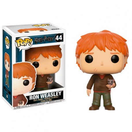 Figura POP! Vinyl Harry Potter Ron Weasley with Scabbers