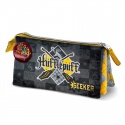 Portatodo triple Harry Potter Quidditch Hufflepuff