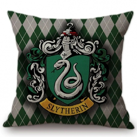 Cojín Slytherin Harry Potter