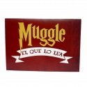 Tarjeta felicitación Harry Potter "Muggle"