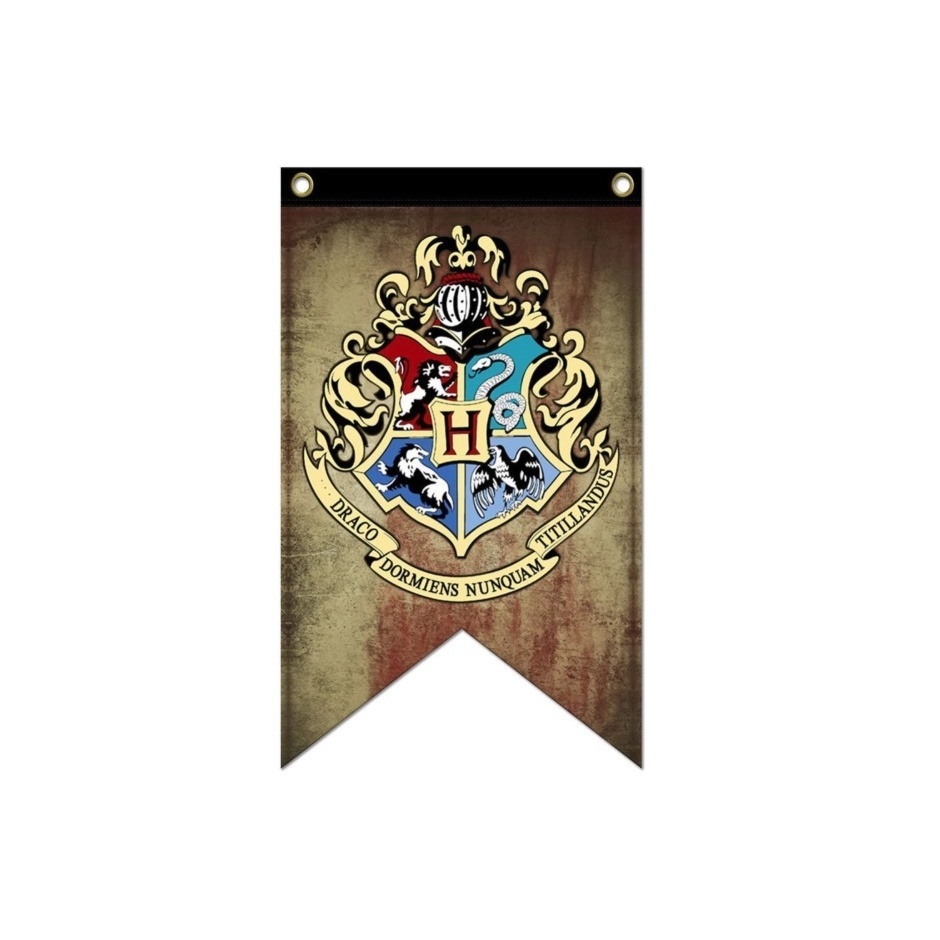 Bandera Harry Potter Hogwarts