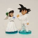Muñecos de boda Goku y Chichi - Dragon Ball