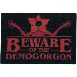 Felpudo Stranger things "Beware of Demogorgon"