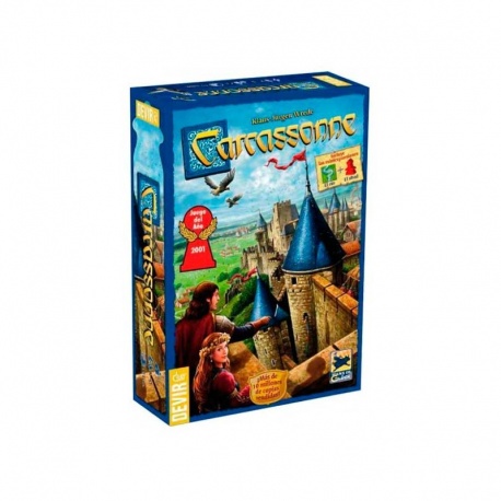 Carcassonne básico, juego de mesa