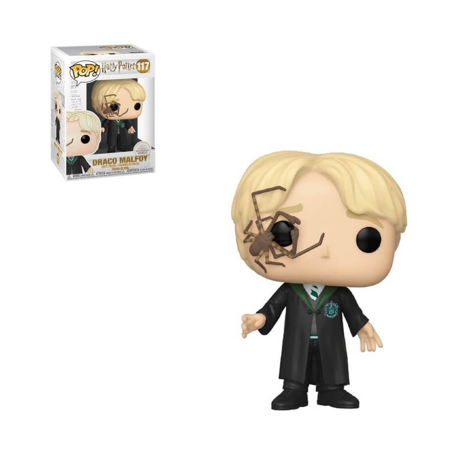 Figura Pop! Draco Malfoy con araña Harry Potter