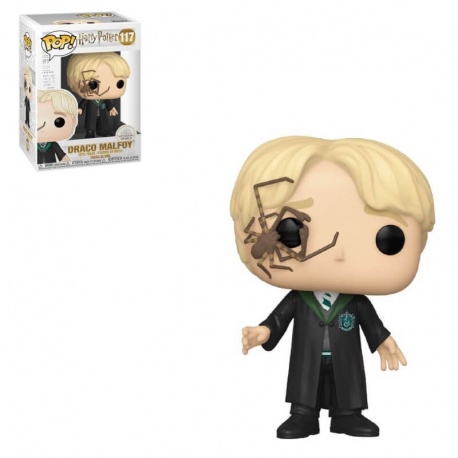 Figura Pop! Draco Malfoy con araña Harry Potter