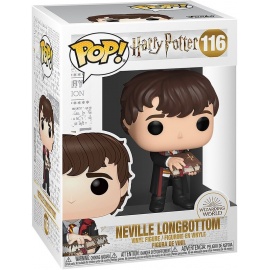 Figura Pop! Neville con Libro de los monstruos Harry Potter