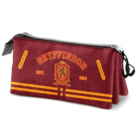 Portatodo triple Harry Potter Gryffindor