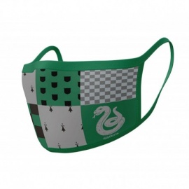 Pack 2 mascarillas Slytherin - Harry Potter