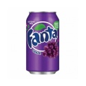 Fanta sabor uva (grape). Refresco 355ml