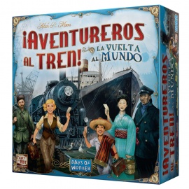 ¡Aventureros al Tren! La vuelta al mundo - Juego de mesa