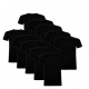 Pack 10 Camisetas Básicas Unisex - Manga Corta - 10 Camisetas de Algodón - Tallas S a 2XL - Amplio Surtido de Colores