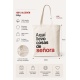 Bolsa Tote Bag "Aquí llevo cosas de señora"