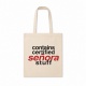 Bolsa Tote Bag "Contains Certified Señora Stuff"